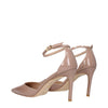 Stuart Weitzman Pink Leather Stiletto Heel Sandals