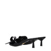 Prada Black Leather Sandals