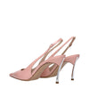 Casadei Pink Leather Pumps
