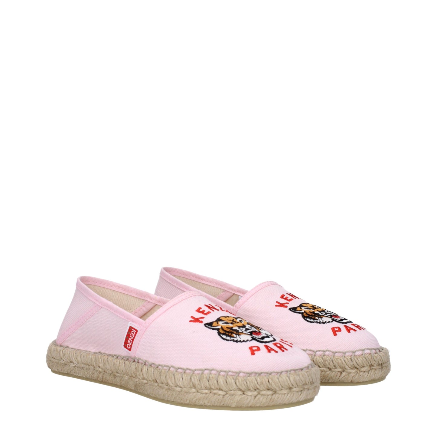 Kenzo Pink Fabric Espadrilles