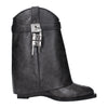 Givenchy Black Leather Ankle Boots