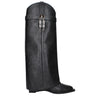 Givenchy Black Leather Boots
