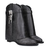 Givenchy Black Leather Ankle Boots