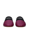 Givenchy Purple Leather Slippers