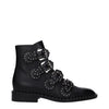 Givenchy Black Leather Ankle Boots