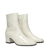 Celine Beige Leather Ankle Boots
