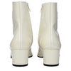 Celine Beige Leather Ankle Boots
