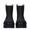 Chloé Black Cotton Ankle Boots