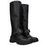 Burberry Black Leather Boots
