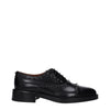 Valentino Garavani Black Leather Oxfords And Derbies