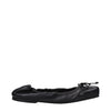 Jacquemus Black Leather Ballet Flats
