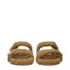 Jimmy Choo Brown Fabric Slippers