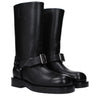 Burberry Black Leather Boots