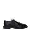 Max Mara Black Leather Oxfords And Derbies