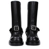 Burberry Black Leather Boots