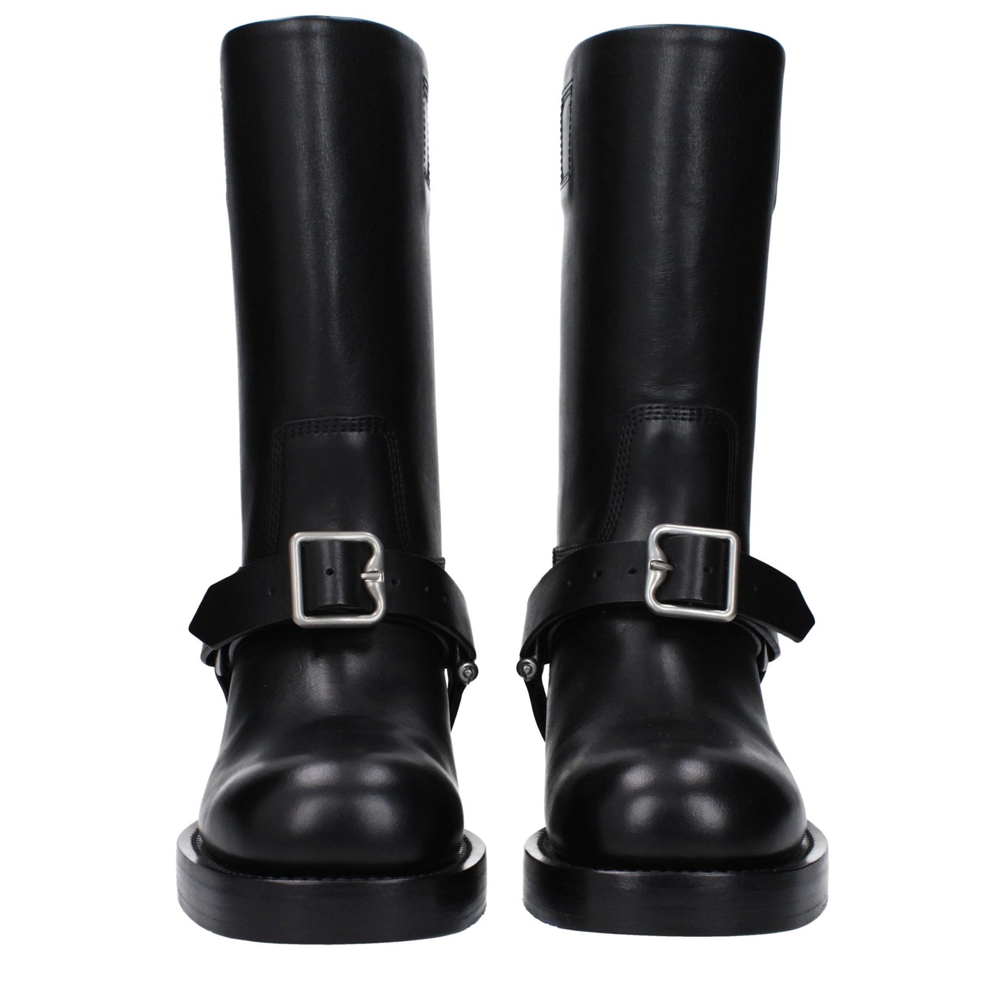 Burberry Black Leather Boots