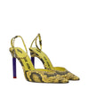 The Attico Yellow Leather Pumps