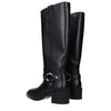 Stuart Weitzman Black Leather High Heel Boots