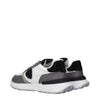 Philippe Model White Fabric Athletic Sneakers