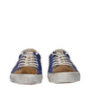 Philippe Model Blue Leather Low Top Sneakers