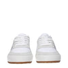 Philippe Model White Leather Low Top Sneakers