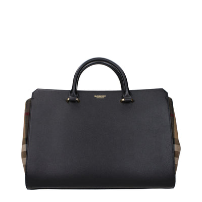 Burberry Black Leather Handbag