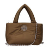 Tory Burch Brown Fabric Handbag