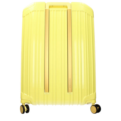 Piquadro Yellow Polycarbonate Luggage And Travel