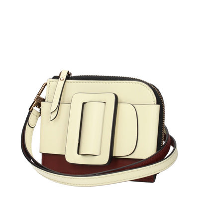 Boyy Beige Leather Cardholder