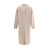 Ermanno Scervino Beige Wollmantel
