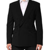 Dolce & Gabbana Black SICILIA Double Breasted Coat Blazer