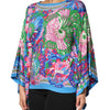 Dolce & Gabbana Multicolor Floral Printed Tunic Blouse Top