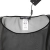 Dolce & Gabbana Black See Through Silk Chiffon Lace Blouse Top