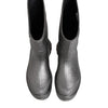 Dolce & Gabbana Metallic Silver Pull On Rain Boots Shoes