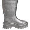 Dolce & Gabbana Metallic Silver Pull On Rain Boots Shoes