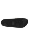 Dolce & Gabbana Black Rubber Sacred Heart Slides Men Beachwear Shoes