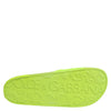 Dolce & Gabbana Green Rubber Slides Sandals Beachwear Shoes