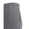 Brunello Cucinelli Gray Cotton Casual Pants