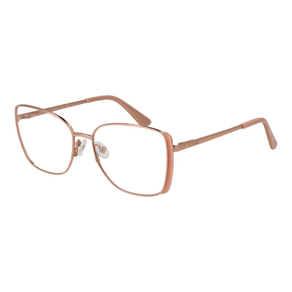 Guess Brille aus roségoldenem Metall (Gestell)
