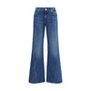 7FOR Blaue Baumwoll-Schlagjeans
