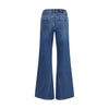 7FOR Blaue Baumwoll-Schlagjeans