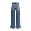 7FOR Blaue Baumwoll-Schlagjeans
