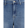 7FOR Hellblaue Baumwolljeans mit lockerer Passform