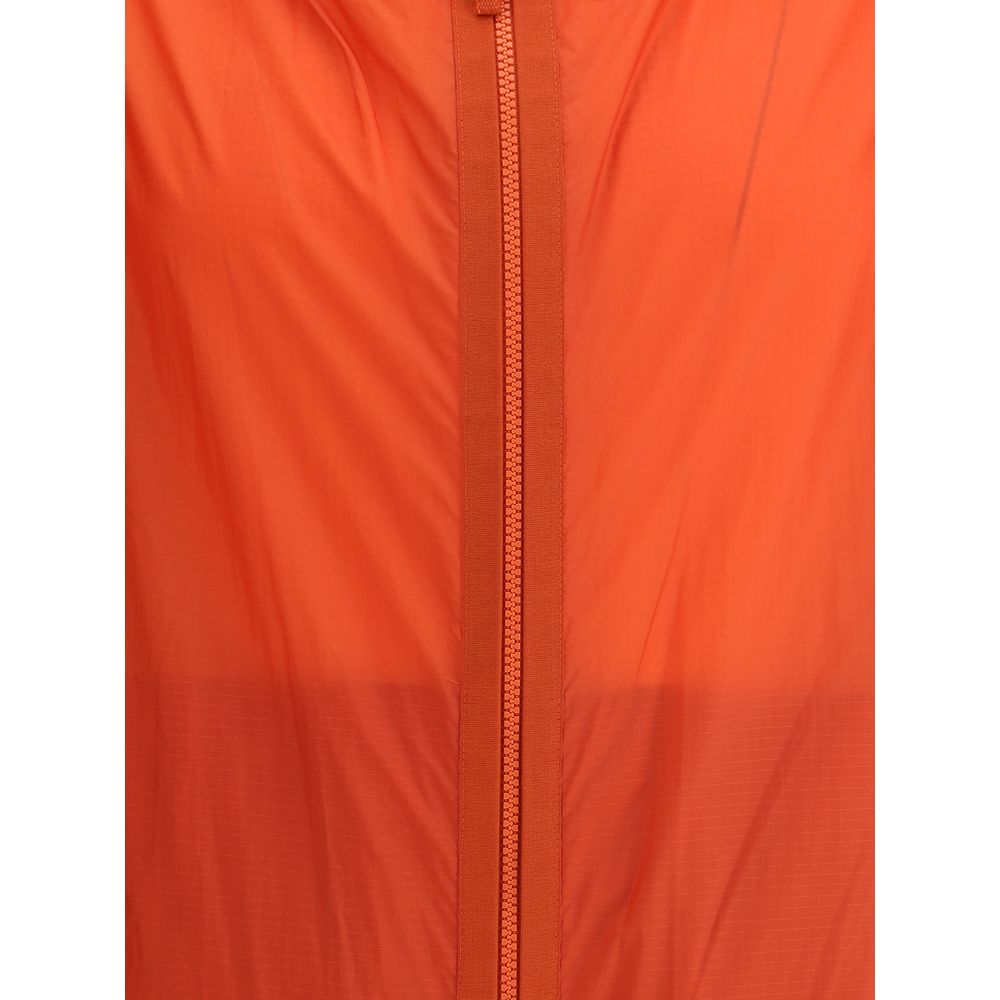 Moncler x Donald Glover Rote Nylon-Shelljacke