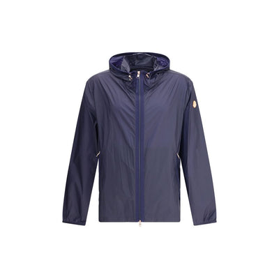 Moncler x Donald Glover Blaue Nylon-Shelljacke