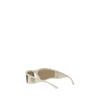 Balenciaga Cream Polyamide Sunglasses