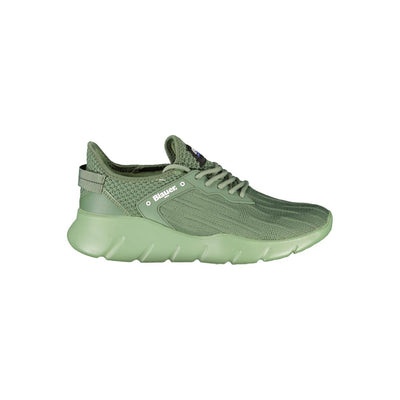 Blauer Verde Polyester Men Sneaker