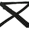 Dolce & Gabbana Black 100% Silk Floral Print Print Classic Tie
