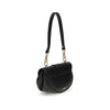 Versace Black Calf Leather Bos Taurus Shoulder Bag