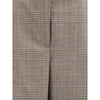 Rohe Beige Fleece Wool Casual Pants